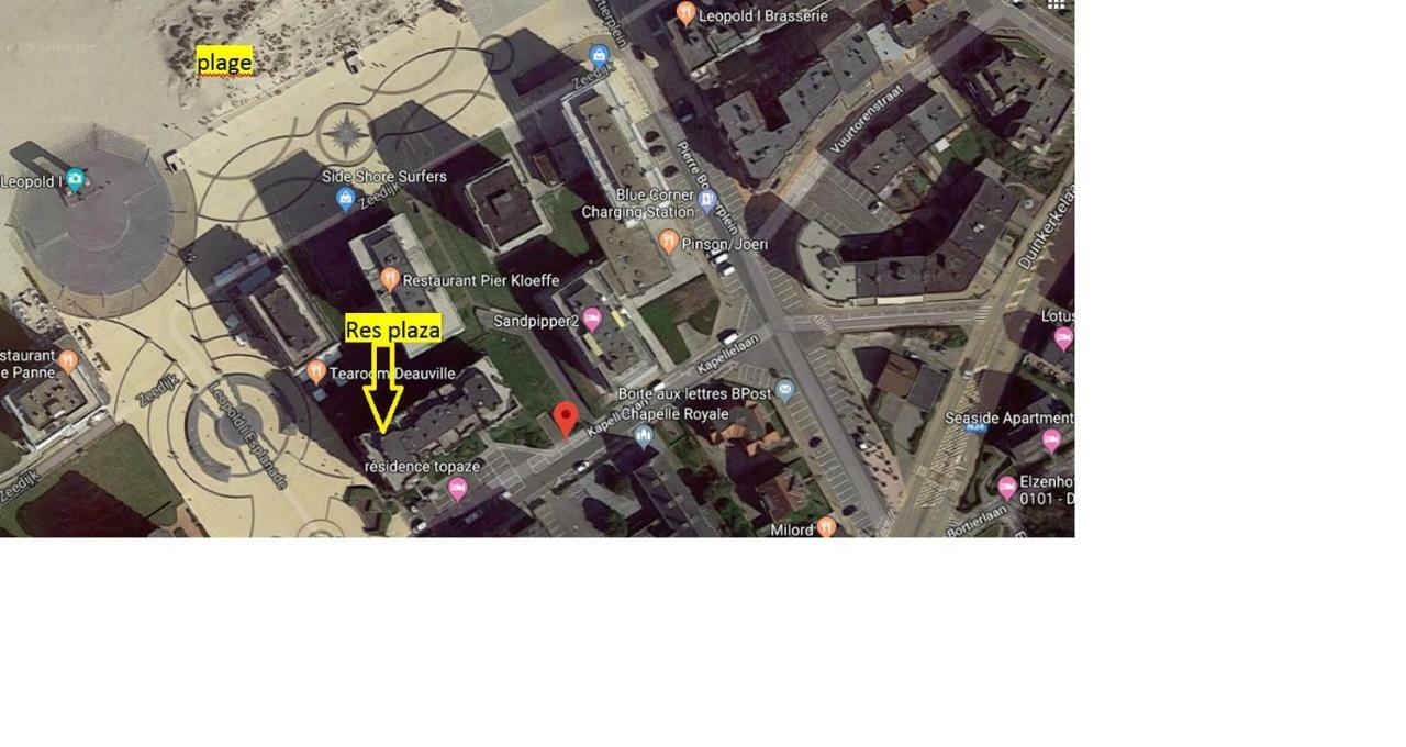 Plaza Apartment De Panne Bagian luar foto